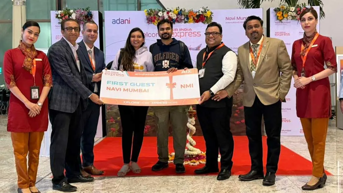 Air India Express Starts Flights from Navi Mumbai International Airport 6 air india launch1