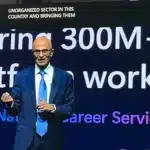 Satya Nadella: India Poised to Become the World’s Biggest Developer Community by 2030 13 Satya Nadella: India Poised to Become the World’s Biggest Developer Community by 2030