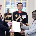 Dr Robert Zischg, Ambassador of the Republic of Austria present credentials to President of India, Droupadi Murmu 18 Dr Robert Zischg, Ambassador of the Republic of Austria present credentials to President of India, Droupadi Murmu