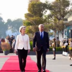 EU Leaders Receive Ceremonial Welcome and Guard of Honour During India Visit 10 EU Leaders Receive Ceremonial Welcome and Guard of Honour During India Visit