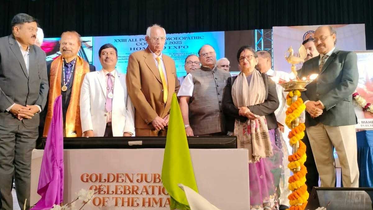 GOLDEN JUBILEE OF HOMOEOPATHIC MEDICAL ASSOCIATION OF INDIA CELEBRATED – Dr. A.K.Gupta,Sec.Gen. HMAI 6 goldenjublee1