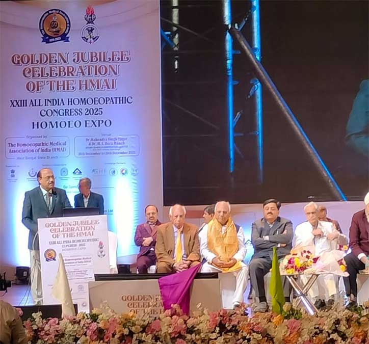 GOLDEN JUBILEE OF HOMOEOPATHIC MEDICAL ASSOCIATION OF INDIA CELEBRATED – Dr. A.K.Gupta,Sec.Gen. HMAI 7 goldenjublee2
