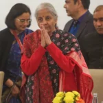 FM Sitharaman Tables Economic Survey 2026 Ahead of Union Budget 16 FM Sitharaman Tables Economic Survey 2026 Ahead of Union Budget