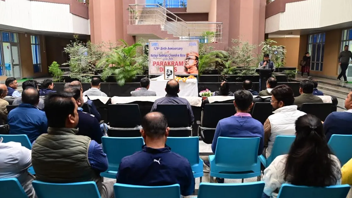 NTPC Bongaigaon Honors Netaji Subhas Chandra Bose on His 129th Birth Anniversary 5 ntpc celebrate