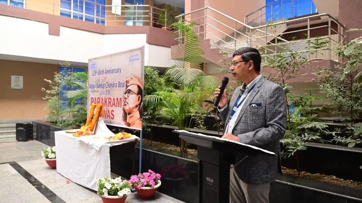 NTPC Bongaigaon Honors Netaji Subhas Chandra Bose on His 129th Birth Anniversary 6 ntpc celebrate1