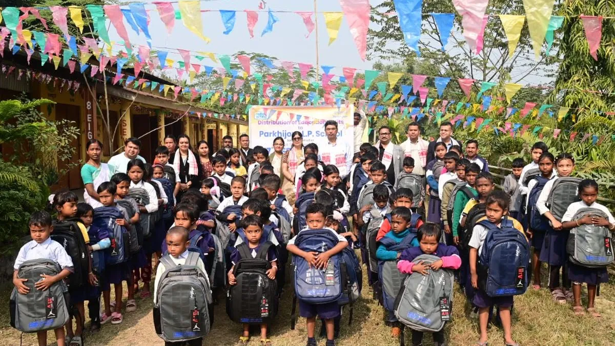 NTPC Bongaigaon Extends Educational Assistance to Parkhijora L.P. School 5 ntpc csr