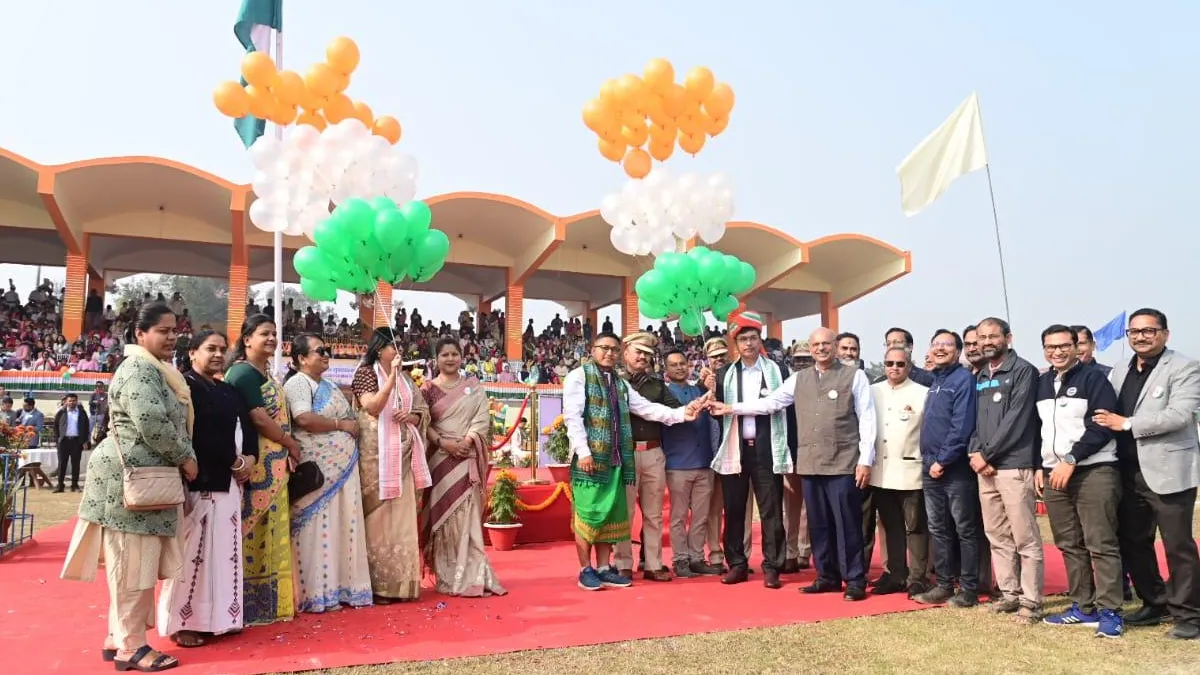 NTPC Bongaigaon Celebrates 77th Republic Day with Grandeur, Patriotic Fervour 5 ntpc republic day1