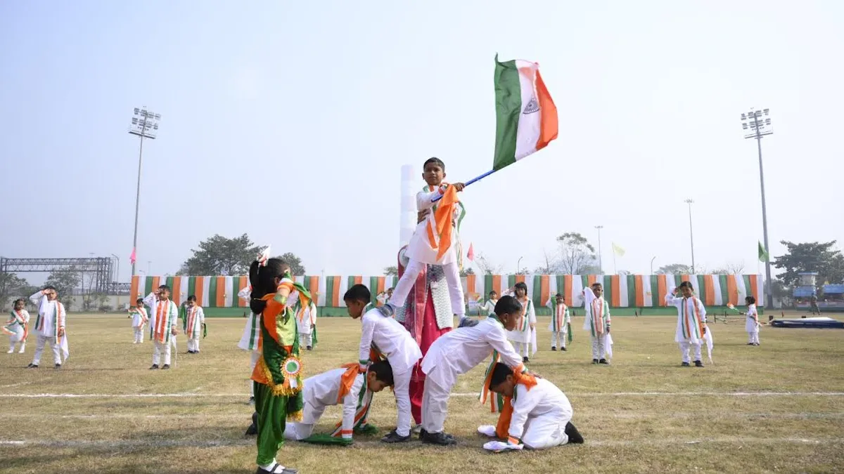 NTPC Bongaigaon Celebrates 77th Republic Day with Grandeur, Patriotic Fervour 6 ntpc republic day2