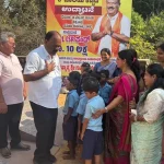 MLA Suresh Shetty Gurme Opens Toilet Block at Polipu School 15 Toilet Block Inaugurated at Govt School in Polipu by MLA Suresh Shetty Gurme