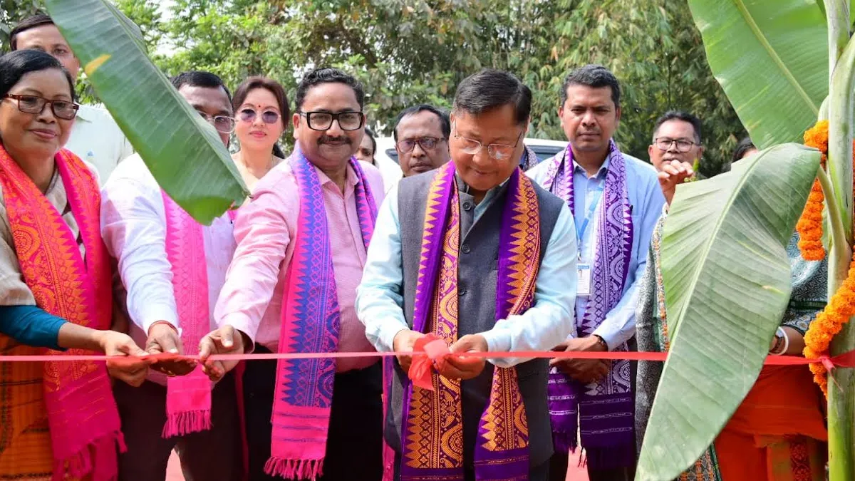 feature news 1217 NTPC Bongaigaon Promotes Eri Silk Artisans with New Sales Counter at Raimona National Park