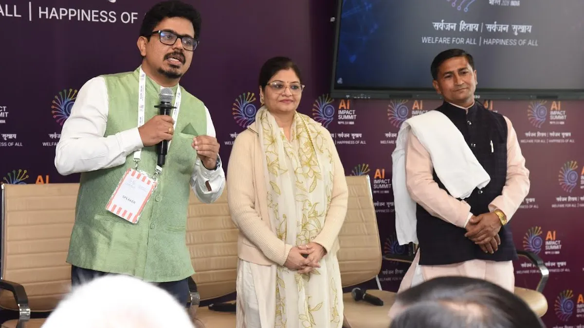 REC Unveils Live Peer-to-Peer Energy Trading Demo at India AI Impact Summit 2026 6 rec ai summit1
