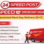 India Post to Launches '24 Speed Post' for Next-Day Delivery in Six Metro Cities 11 India Post to Launches '24 Speed Post' for Next-Day Delivery in Six Metro Cities