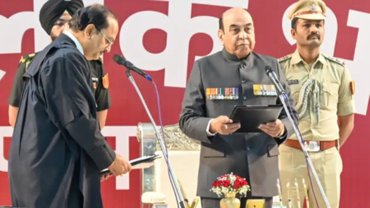 feature news 1070 Lieutenant General (Retd) Syed Ata Hasnain sworn in as Bihar Governor