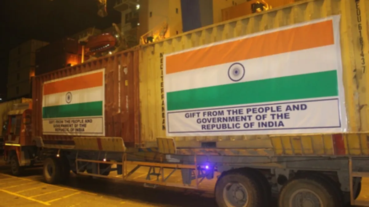 feature news 1107 India Dispatches Humanitarian Assistance to Flood-Affected Mozambique”