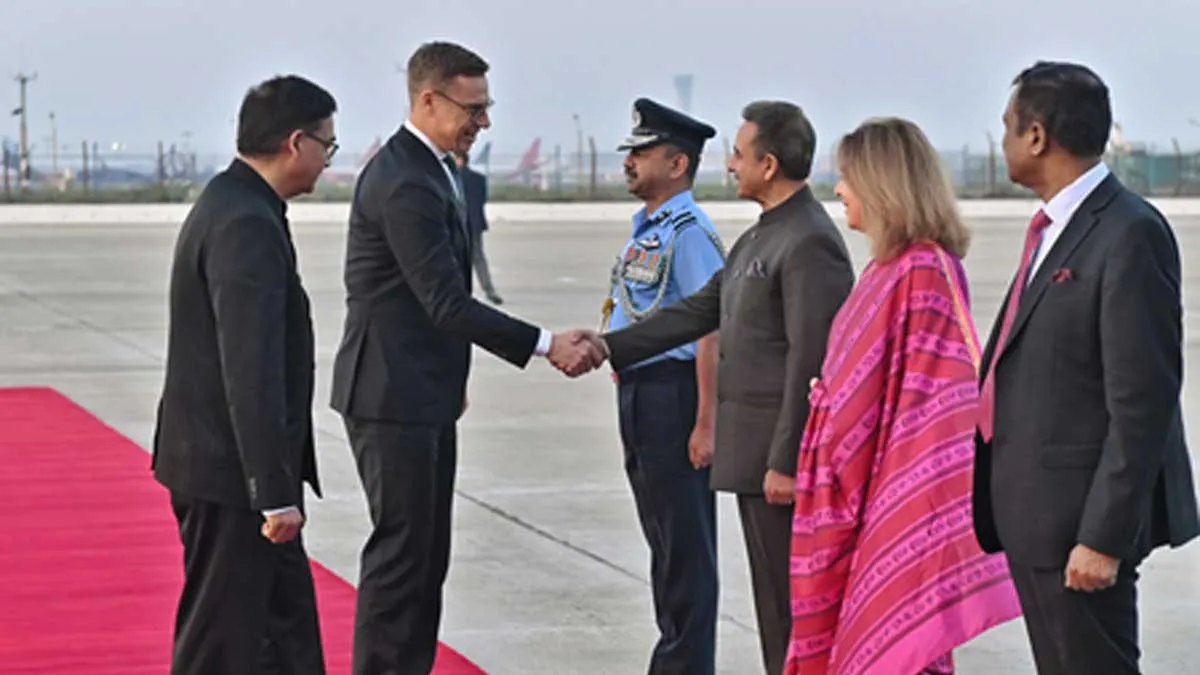 feature news 1154 India Welcomes Finnish President Alexander Stubb for Key Three-Day Visit