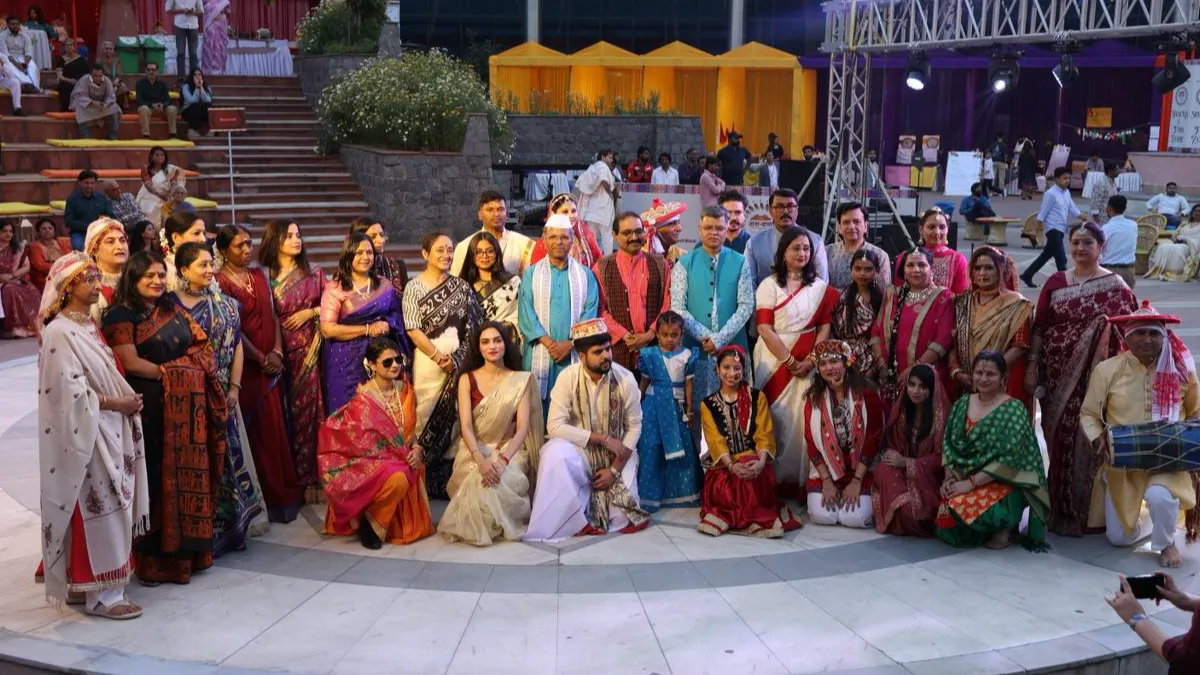 HUDCO Marks First Cultural Day ‘Taana-Baana’ with Vibrant Celebrations 5 hudco tana bana