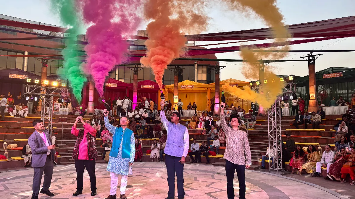 HUDCO Marks First Cultural Day ‘Taana-Baana’ with Vibrant Celebrations 6 hudco tana bana2