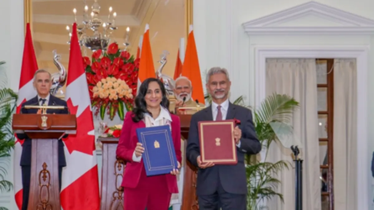 feature news 1170 India, Canada Ink $2.6B Uranium Deal, Plan Trade Agreement in 2026