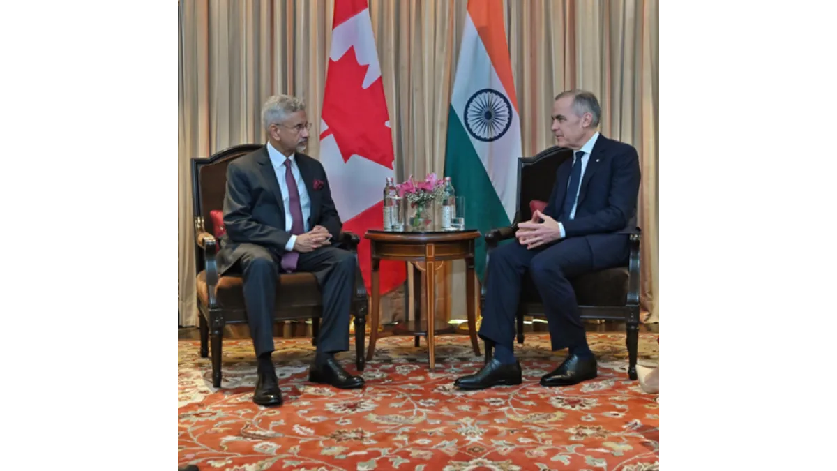 feature news 1174 Jaishankar Meets Canada PM Mark Carney, Discusses Boosting Bilateral Cooperation