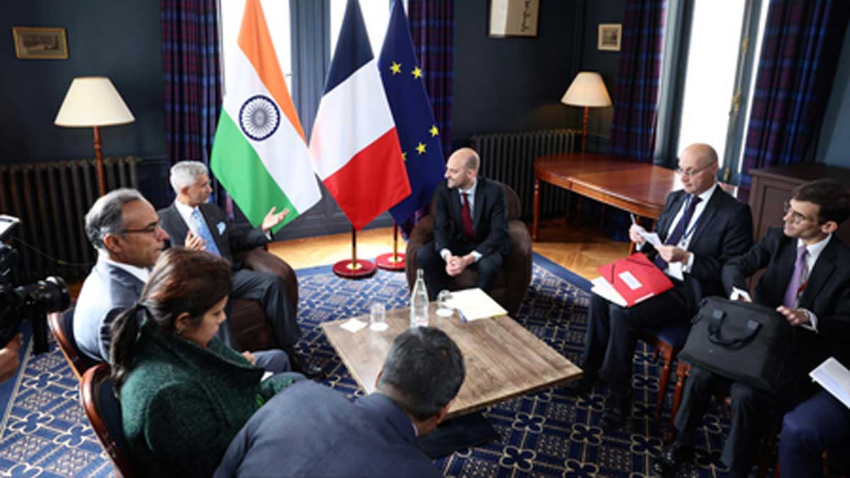 feature news 990 S. Jaishankar Arrives in France for G7 Foreign Ministers' Meeting