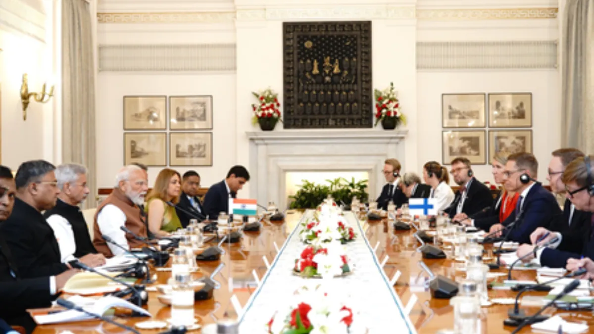 feature news 1150 India, Finland to Boost Arctic and Polar Research Ties, Says PM Modi