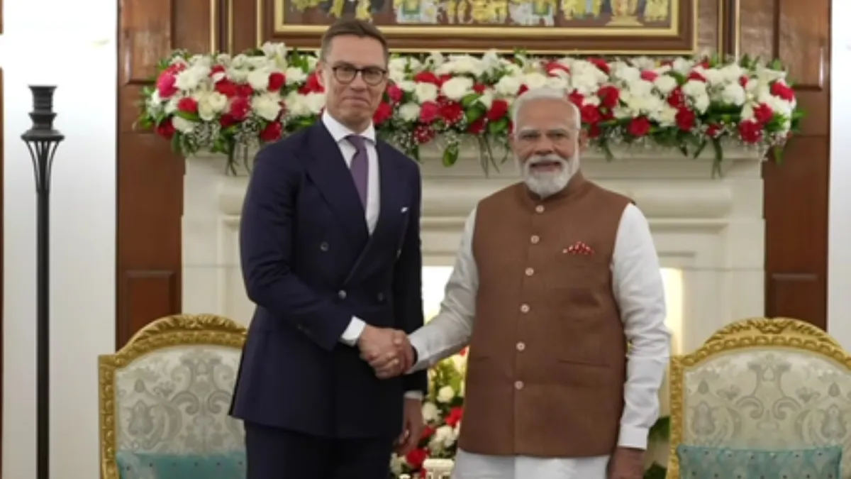 feature news 1153 India-Finland Relations in Focus as PM Modi Meets President Stubb