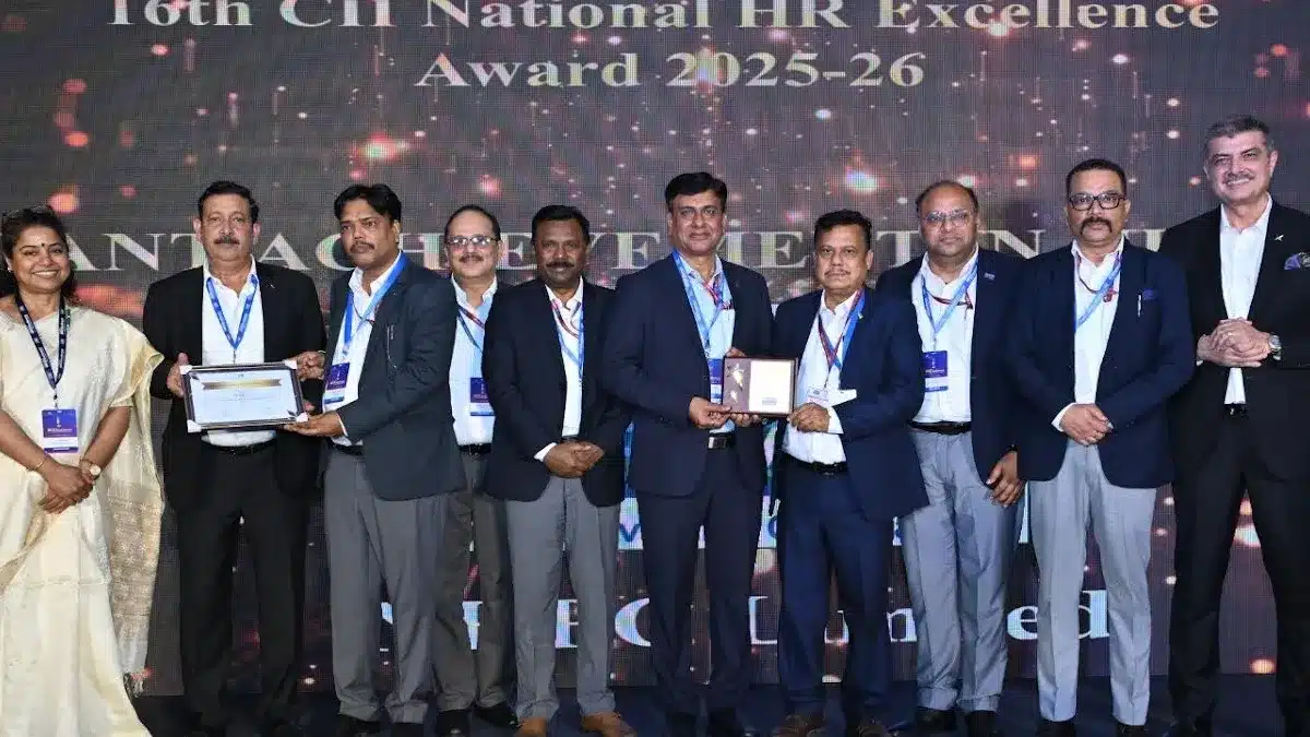 NHPC Limited Receives Confederation of Indian Industry HR Excellence Award 2025–26 12 nhpc award1