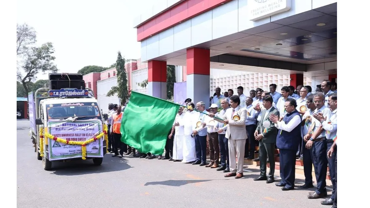 feature news 1127 NLC India Begins National Safety Month 2026 with Road Safety Rally