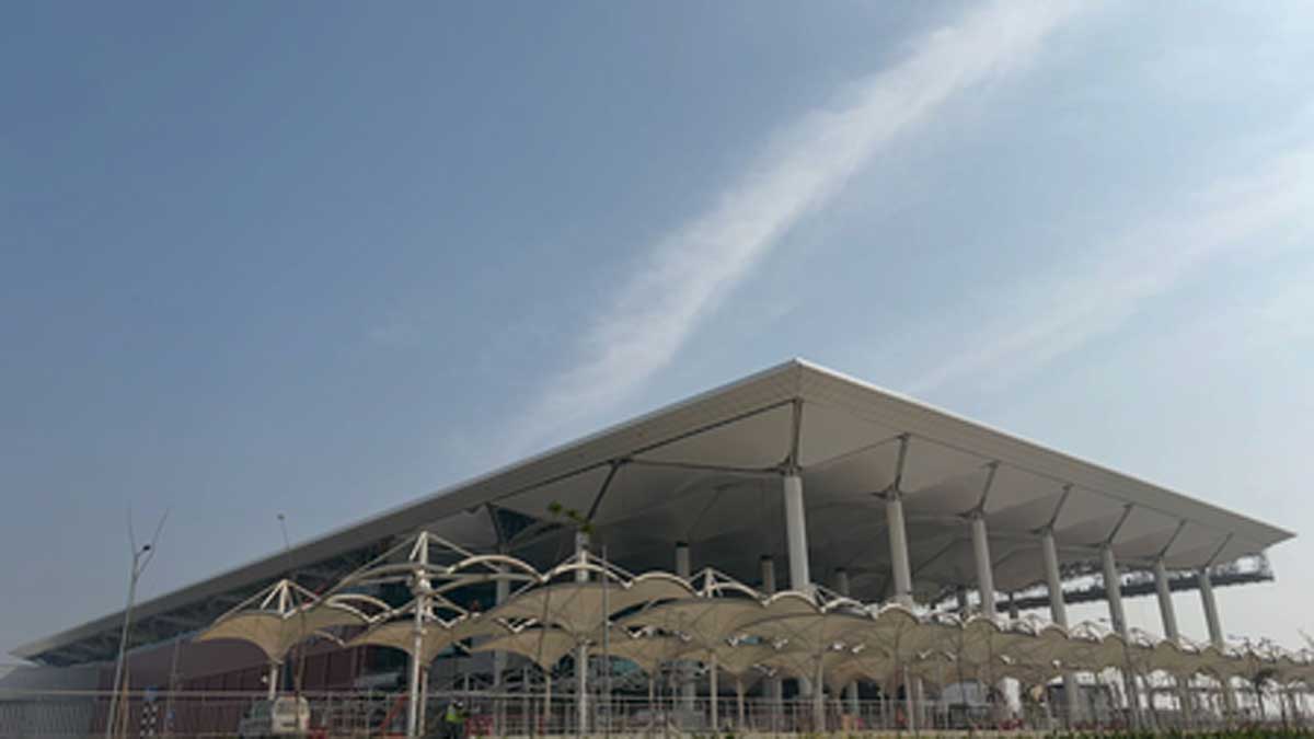 feature news 979 Narendra Modi Unveils Photos of Noida International Airport Before Inauguration