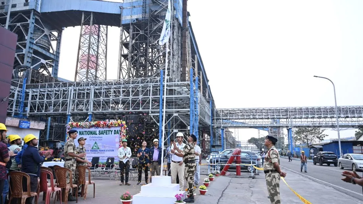 feature news 1158 NTPC Bongaigaon Celebrates 55th National Safety Day, Highlights Safety Awareness