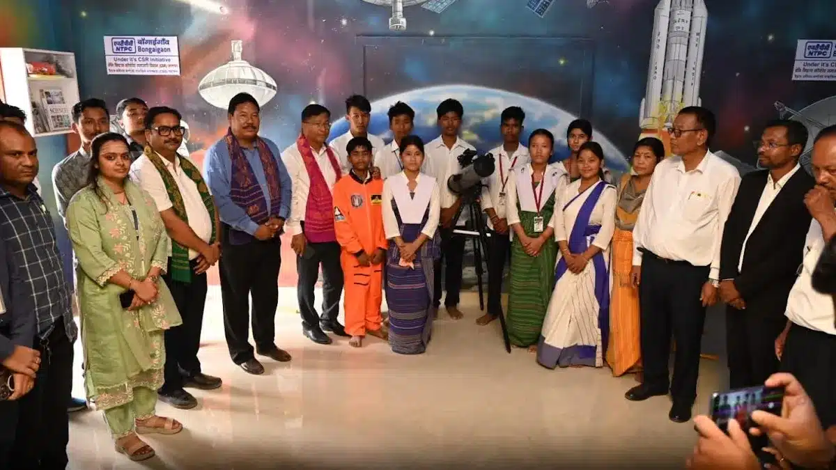 NTPC Bongaigaon, BTC Govt Inaugurate Space Labs to Promote Science Learning 5 ntpc inaug1