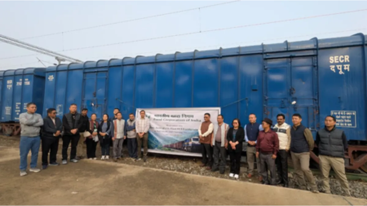 feature news 1140 Indian Railways Plans Cold Chain Parcel Vans to Aid Mizoram Farmers