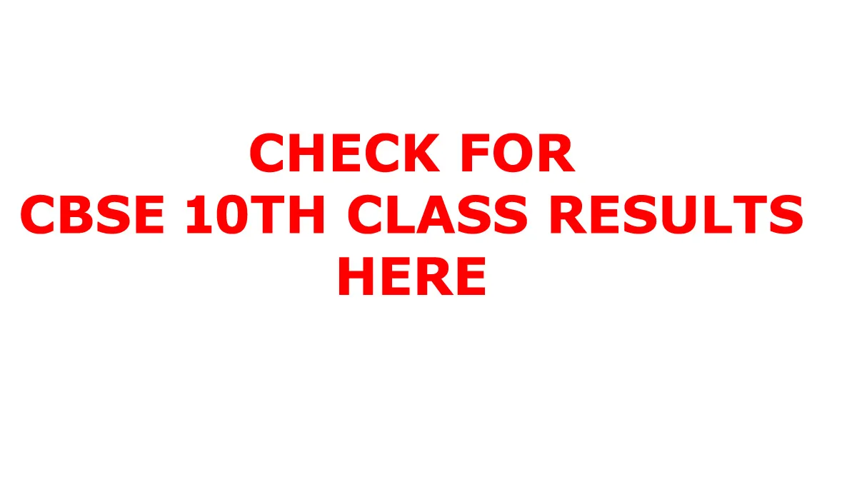 feature news 833 CBSE 10th Class results