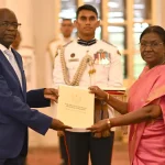President Droupadi Murmu Accepts Credentials from Guinea-Bissau Ambassador at Rashtrapati Bhavan 15 President Droupadi Murmu Accepts Credentials from Guinea-Bissau Ambassador at Rashtrapati Bhavan
