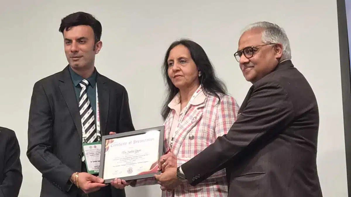 Dr. Sanket Gupta, Homoeopathy Expert Presents Promising Insights on Genetic Disorders at World Homoeopathy Day Conference in London 7 london health day3