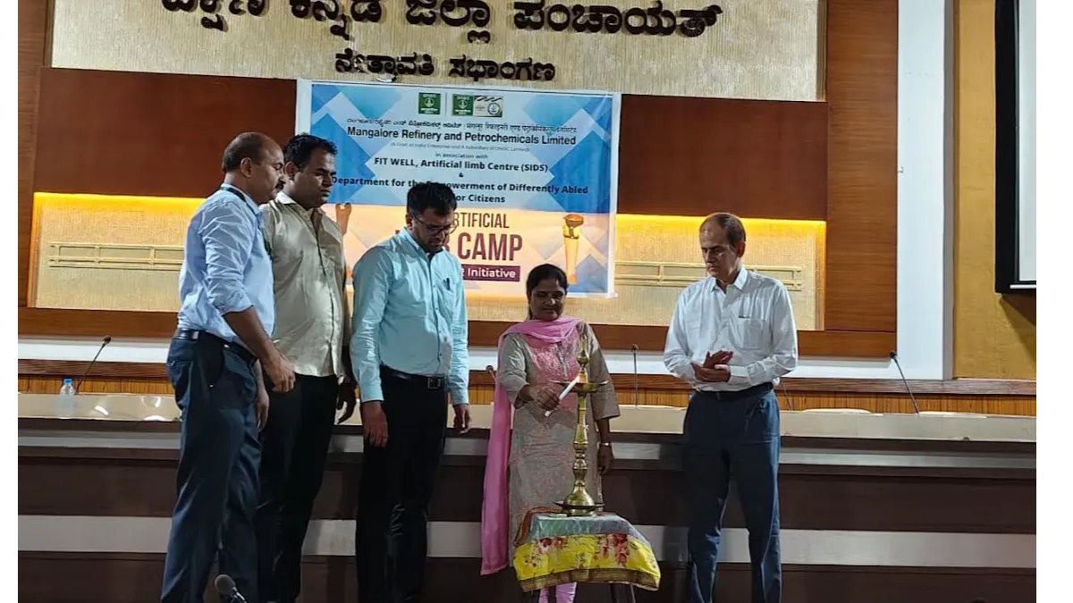 feature news 936 MRPL Holds Free Artificial Limb Camp Under CSR Initiative