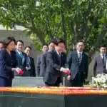South Korean President Lee Pays Tribute to Mahatma Gandhi at Raj Ghat 6 South Korean President Lee Pays Tribute to Mahatma Gandhi at Raj Ghat