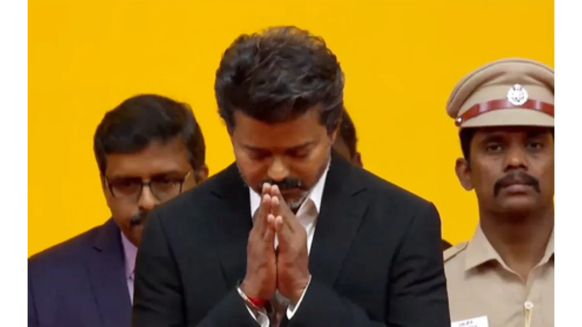 feature news 644 C Joseph Vijay takes oath as Chief Minister of Tamil Nadu