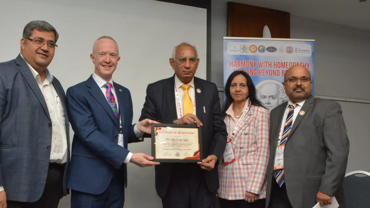 Golden Ray of Hope for ALS / MND (Motor Neuron Disease Patients In Homoeopathy - Dr. A. K. Gupta 6 health conference1