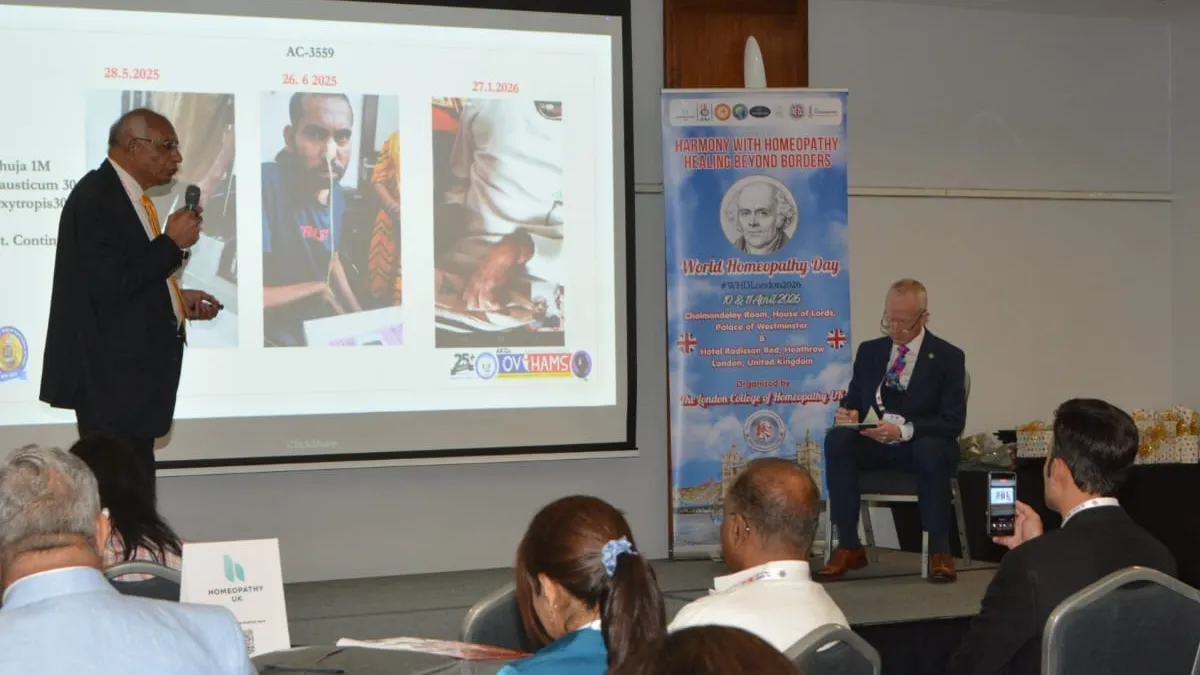 Golden Ray of Hope for ALS / MND (Motor Neuron Disease Patients In Homoeopathy - Dr. A. K. Gupta 7 health conference2