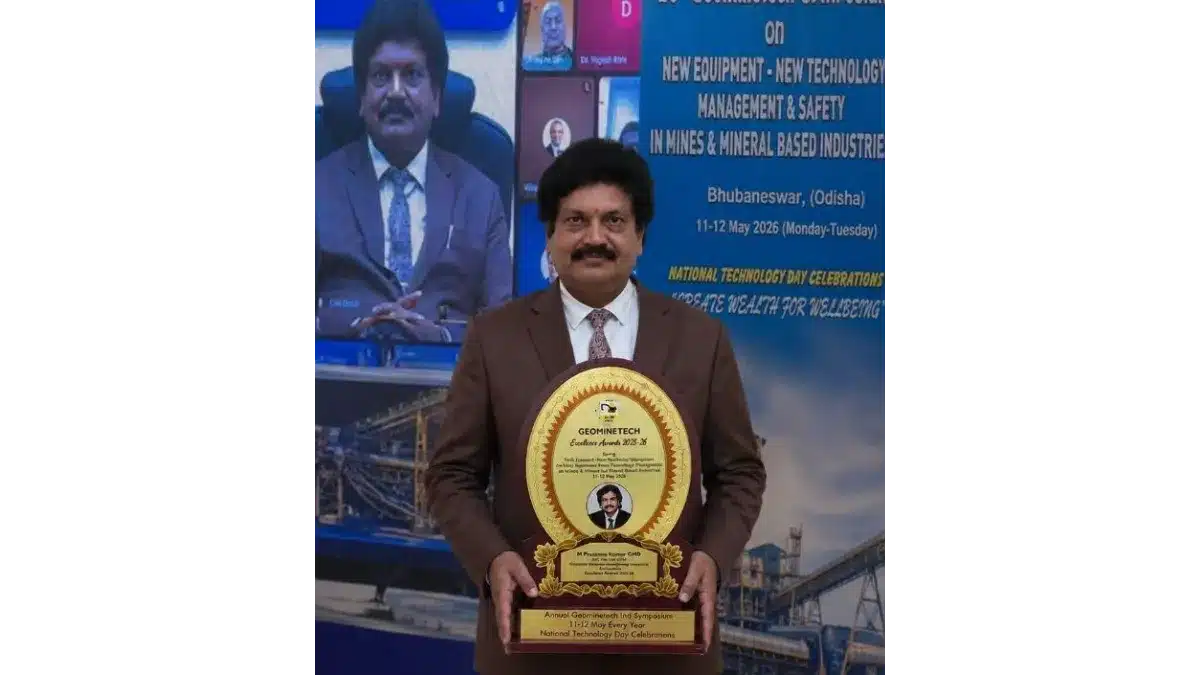 feature news 634 NLCIL CMD Prasanna Kumar Motupalli Wins Leadership Excellence Award 2025-26