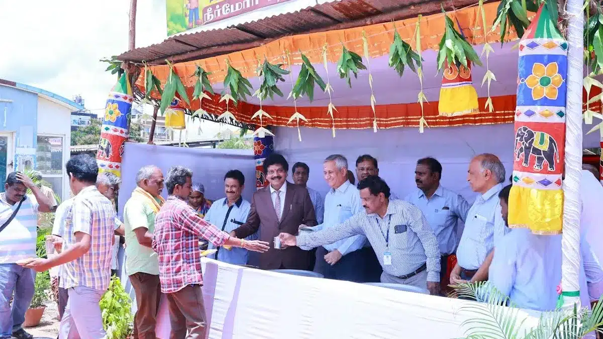feature news 615 NLCIL Rolls Out Annual Buttermilk Drive to Beat Heat in Neyveli