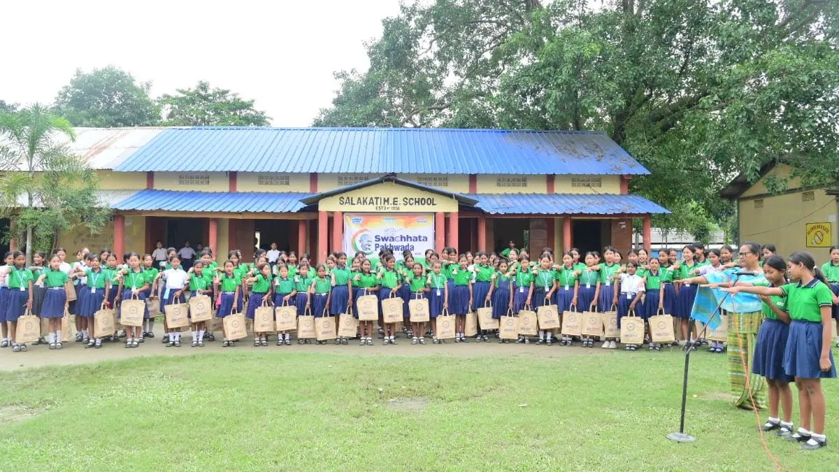 NTPC Bongaigaon Conducts Swachhata Campaign and Hygiene Awareness Drive 5 ntpc swachhata campaign1