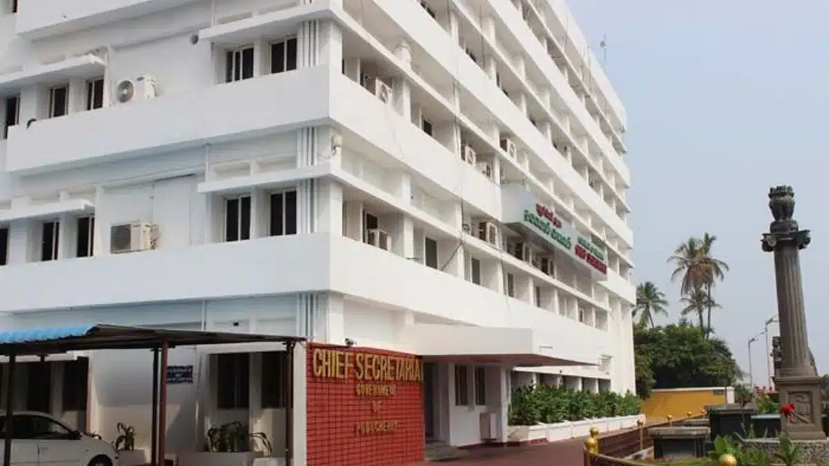 feature news 632 Puducherry Chief Secretariat