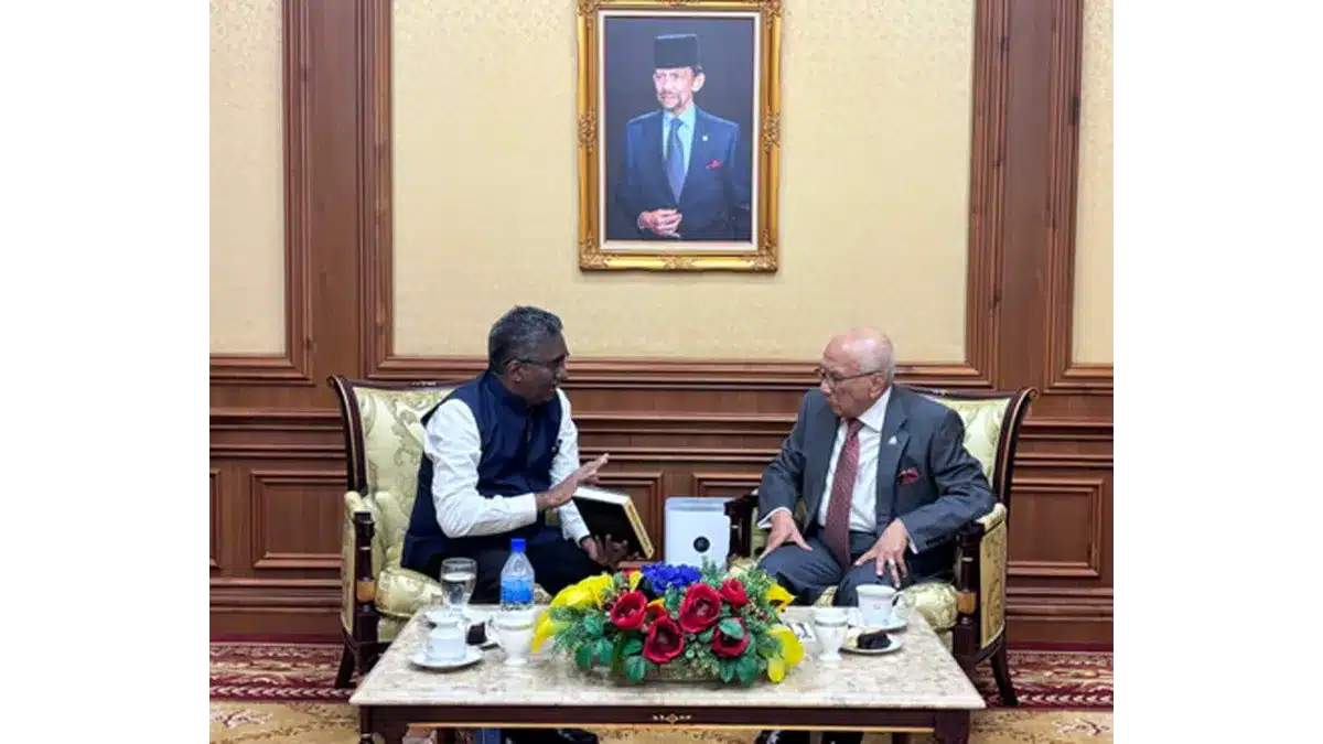 feature news 297 Indian High Commissioner Ramu Abbagani meets Brunei Legislative Council Speaker to discuss bilateral relations