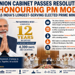 Union Cabinet hails PM Modi as India’s longest-serving elected Prime Minister 10 PM Narendra Modi becomes India's longest-serving elected Prime Minister after completing 4,399 days in office