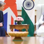 PM Modi, UK Foreign Secretary Yvette Cooper Discuss Expanding India-UK Strategic Partnership 9 Prime Minister Narendra Modi meeting UK Foreign Secretary Yvette Cooper in New Delhi