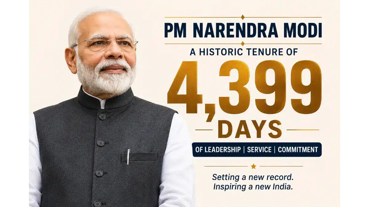 feature news 310 PM Narendra Modi becomes India's longest-serving elected Prime Minister after completing 4399 days in office