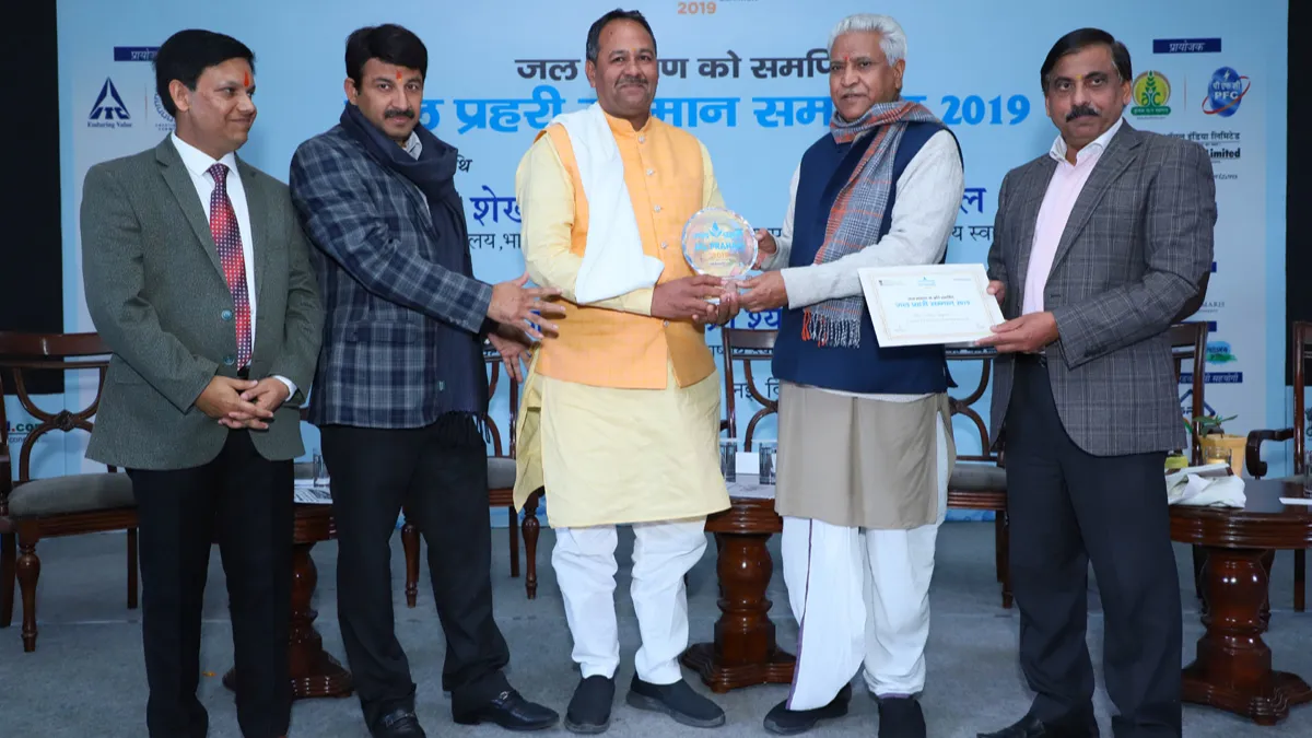 जल संरक्षण को जन आंदोलन बनाने वाले मोहन नागर को पद्मश्री सम्मान 5 mohan nagar jal prahari 2019