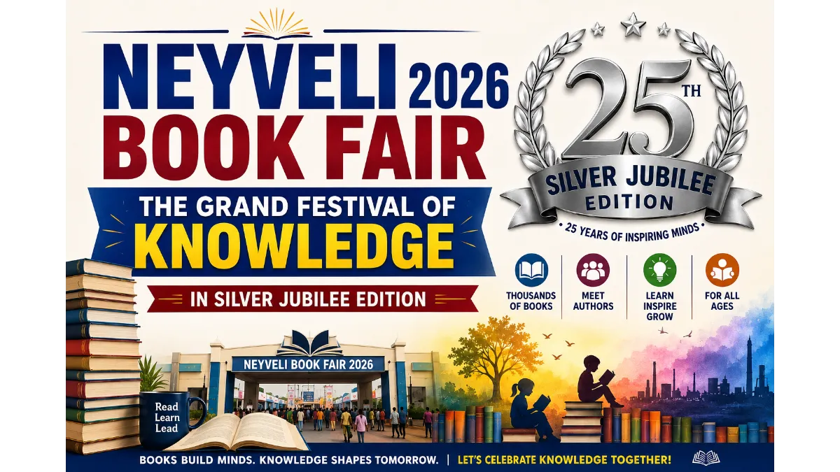 feature news 235 Visitors attending the Silver Jubilee Edition of Neyveli Book Fair 2026 organized by NLC India Limited